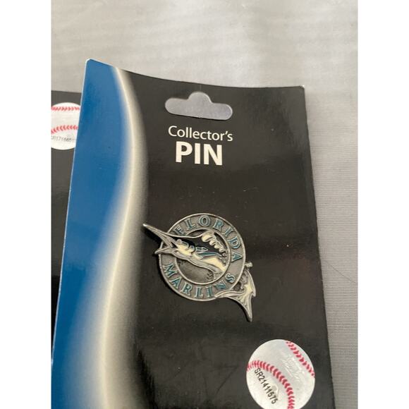 Miami Marlins / Florida Marlins WinCraft Collector Pin Lot (2) New MLB 2008 - Picture 3 of 5